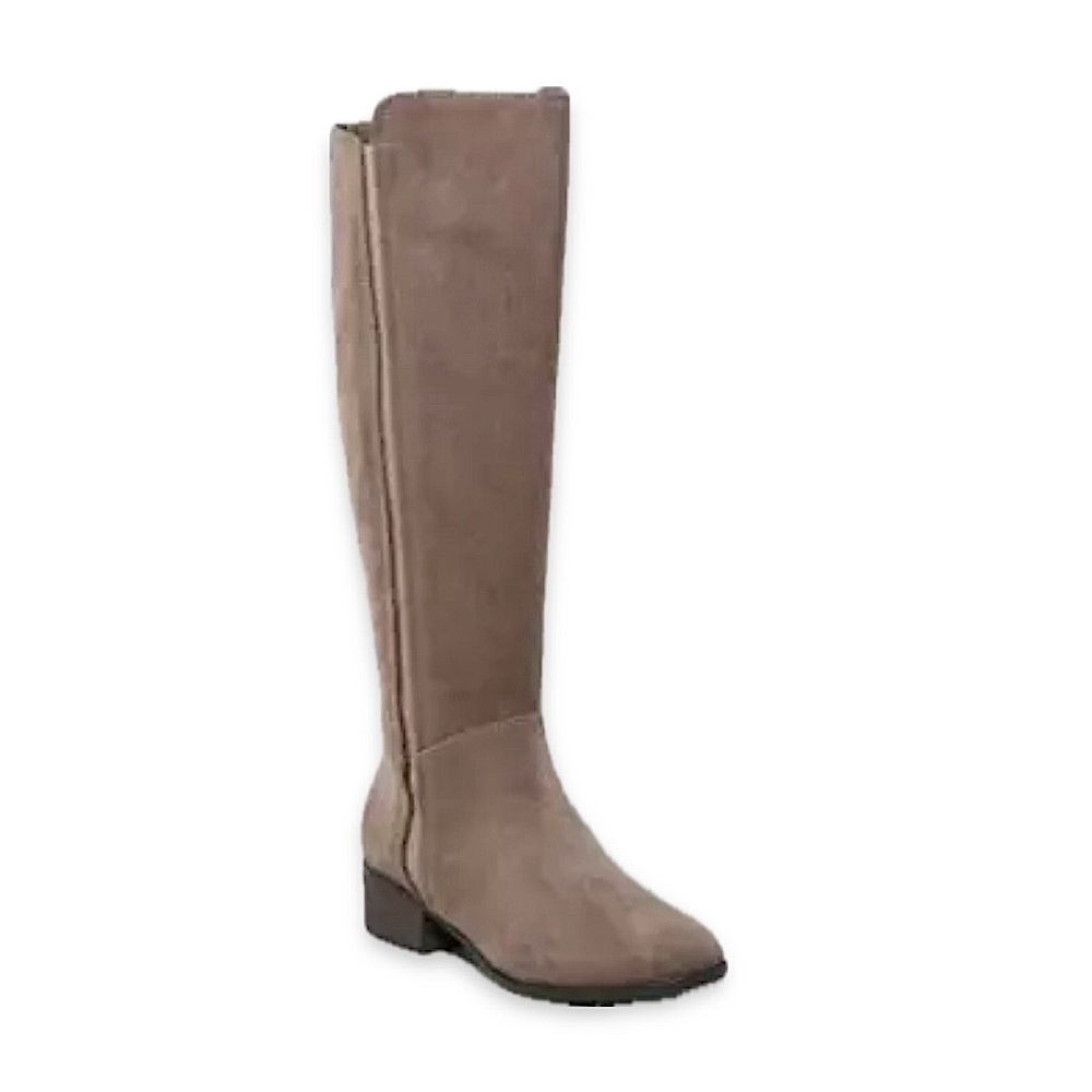 A New Day Marie Grey Knee High Womens Tall Boots Gray